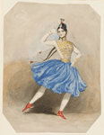 Fanny Elssler dancing the cracovienne