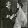 Lionel Atwill and Kay Strozzi in the stage production The Silent Witness.