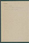 O'Connor, William D., ALS to. Jun. 11, 1885. 
