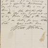O'Connor, William D., ALS to. Apr. 12, 1886. 