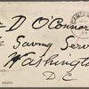 O'Connor, William D., ALS to. Jan. 14, 1888. 