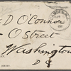 O'Connor, William D., ALS to. Apr. 18, 1888. 