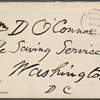 O'Connor, William D., ALS to. Aug. 4, 1888. 