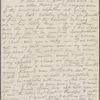 O'Connor, William D., ALS to. Nov. 9, 1888. 