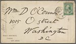 O'Connor, William D., ALS to. Nov. 9, 1888. 