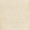 Sawyer, Thomas P., two ALS to WW. Apr. 26, 1863 & Jan. 24, 1864. Bound in volume with transcription, drafts of letters from WW to Sawyer and letter by Sawyer to Lewis Brown.