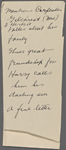 [Stafford], Harry, ALS to. Jun. 18-19, [1877].