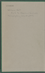 [Stafford], Harry, ALS to. Jun. 18-19, [1877].
