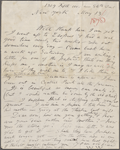 [Stafford], [Harry], ALS to. May 13, [1879]. Previously May 13, [1878].