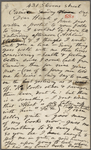 Stafford, Harry, ALS to. Oct. 31, [1880]. 