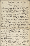 Stafford, Harry, ALS to. Jan. 2, 1881. 