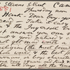 Stafford, Harry, APCS to. Jan. 27, [1881]. 