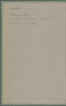 Stafford, Harry, APCS to. Feb. 17, [1881]. 