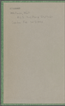 Stafford, Harry, APCS to. Feb. 24, [1881]. 