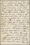 Stafford, Harry, ALS to. Jul. 14, 1881. 