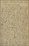 [Stafford], [Harry], ALS to. Jan. 2, 1884.