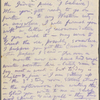 [Stafford], Harry, ALS to. Feb. 10, 1884.