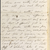 Whitman, Louisa Van Velsor, mother, ALS to. Jun. 12, 1866.