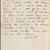 Whitman, Louisa Van Velsor, mother, ALS to. Oct. 30, 1866.