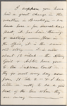 Whitman, Louisa Van Velsor, mother, ALS to. Feb. 5, 1867.