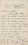 Whitman, Louisa Van Velsor, mother, ALS to. Apr. 23, 1867.