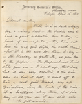 Whitman, Louisa Van Velsor, mother, ALS to. Apr. 16, 1868.