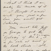Whitman, Louisa Van Velsor, mother, ALS to. Nov. 23, 1866.