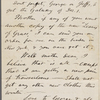 Whitman, Louisa Van Velsor, mother, ALS to. Nov. 23, 1866.