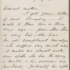 Whitman, Louisa Van Velsor, mother, ALS to. Jul. 2, 1866.