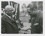 Duke Ellington (right) with composer W.C. Handy