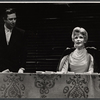 Bruce Kirby and Jennifer West in the stage production Diamond Orchid