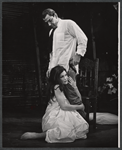 Bruce Gordon and Jennifer West in the stage production Diamond Orchid