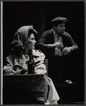 Jennifer West and unidentified in the stage production Diamond Orchid