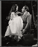 Jennifer West and Bruce Gordon in the stage production Diamond Orchid