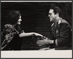 Jennifer West and unidentified in the stage production Diamond Orchid