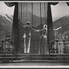 Jennifer West and unidentified in the stage production Diamond Orchid