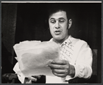 Zack Matalon in the stage production Diary of a Madman