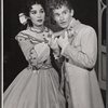 Zohra Alton and Roddy McDowall in the stage production Diary of a Scoundrel