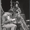 Roddy McDowall and Ruth McDevitt in the stage production Diary of a Scoundrel