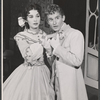 Zohra Alton and Roddy McDowall in the stage production Diary of a Scoundrel