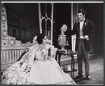 Blanche Yurka and Robert Culp in the stage production Diary of a Scoundrel