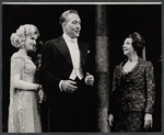 Pamela Tiffin, Jeffrey Lynn, and Ruth Ford in the stage production Dinner at Eight
