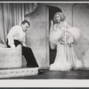 Robert Burr and Pamela Tiffin in the stage production Dinner at Eight
