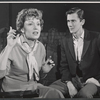 Martha Scott and Andrew Prine in rehearsal for the stage production A Distant Bell