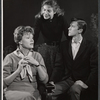 Martha Scott andrew Prine and unidentified in rehearsal for the stage production A Distant Bell