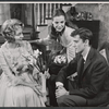 Martha Scott, Andrew Prine and unidentified in the stage production A Distant Bell