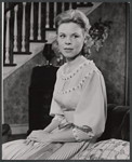 Patricia Roe in the stage production A Distant Bell