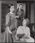 Phyllis Love, Martha Scott and unidentified in the stage production A Distant Bell
