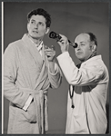Michael Ebert and Robert Alvin in the stage production Do You Know the Milky Way?