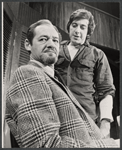 David Opatoshu and Al Pacino in the stage production Does a Tiger Wear a Necktie?